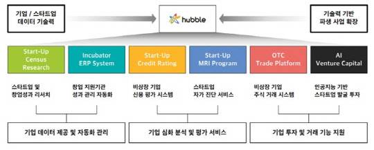 앤톡의 허블 데이터베이스 응용 사업
방안. 앤톡 제공