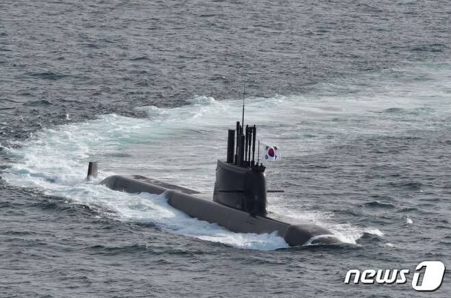 3000톤급 해군 잠수함 ''도산안창호함' (해군 제공) © 뉴스1