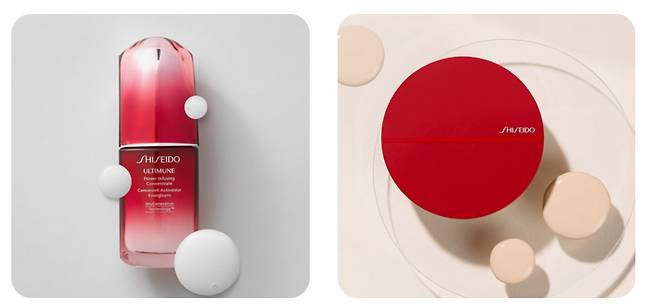 시세이도 화장품 이미지