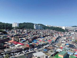 서울 관악구 신림동 신림1재정비촉진구역의 모습. 김은희 기자