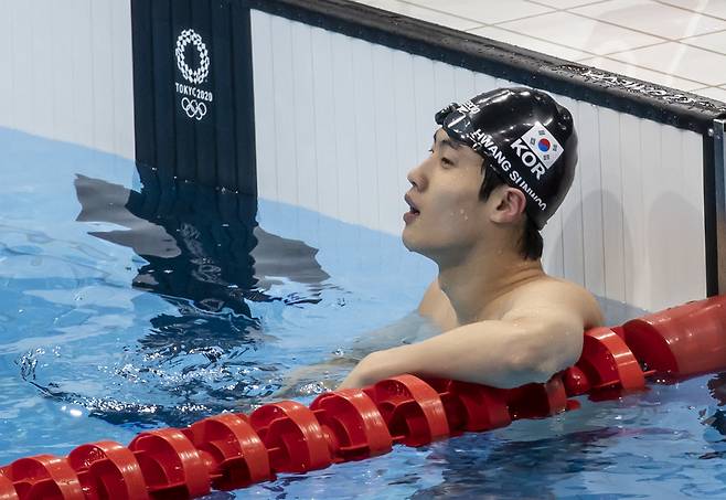 도쿄올림픽 수영 남자 자유형 100ｍ 결승에서 5위를 차지한 '한국 수영의 희망' 황선우는 자유형 50ｍ와 개인혼영 200ｍ에 출전할 계획이다. [연합뉴스 자료사진]