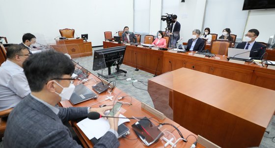 17일 서울 여의도 국회에서 언론중재법 협의체 8차 회의가 열리고 있다. 뉴스1