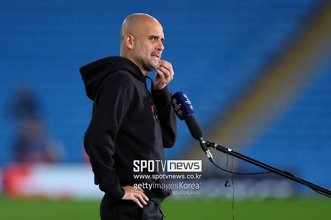 ▲ 펩 과르디올라 맨체스터 시티 감독이 사과를 거부했다.