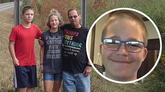 윌리엄 퀸스 콜번 3세(원 안)는 아버지와 어머니, 여동생을 살해했다. 페이스북 캡처