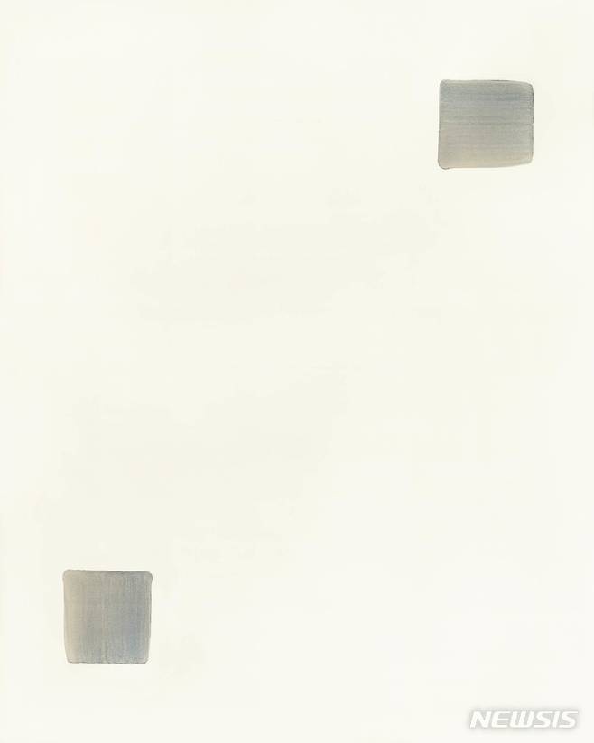 [서울=뉴시스] 추정가 5억5000만~7억원, 이우환, 조응, 227.3×181.8cm (150), 2003