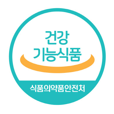 ▲건강기능식품 인정 도안.(사진=한국건강기능식품협회)