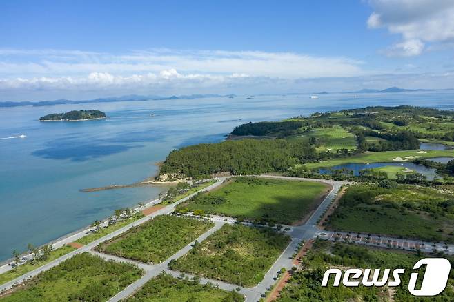 해남군 화원면에 위치한 오시아노 관광단지 전경(해남군 제공)/뉴스1 © News1 박진규 기자