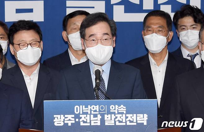 이낙연 더불어민주당 대선 경선 후보 2021.9.8/뉴스1 © News1 박준배 기자