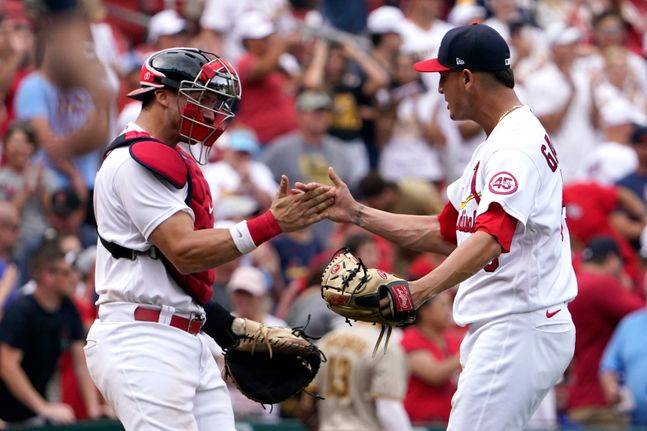 세인트루이스 9연승. ⓒ AP=뉴시스