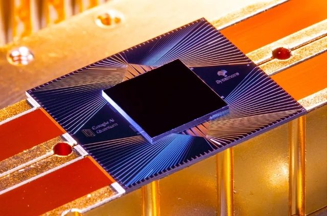 양자 컴퓨터를 구동하는 구글의 시커모어 칩 (사진=구글)