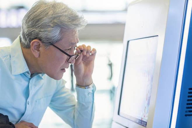 키오스크 이미지컷 출처 - 게티이미지