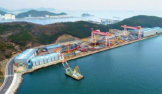 부산 영도에 위치한 대선조선 전경. <대선조선 제공>