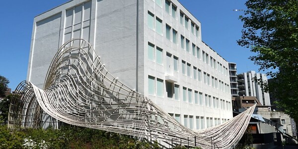 일본 도쿄 신주쿠 와세다 대학에 있는 무라카미 하루키 라이브러리 모습. 와세다대 국제문학관 누리집 갈무리