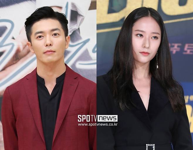 ▲ 김재욱(왼쪽), 정수정. ⓒ스포티비뉴스DB