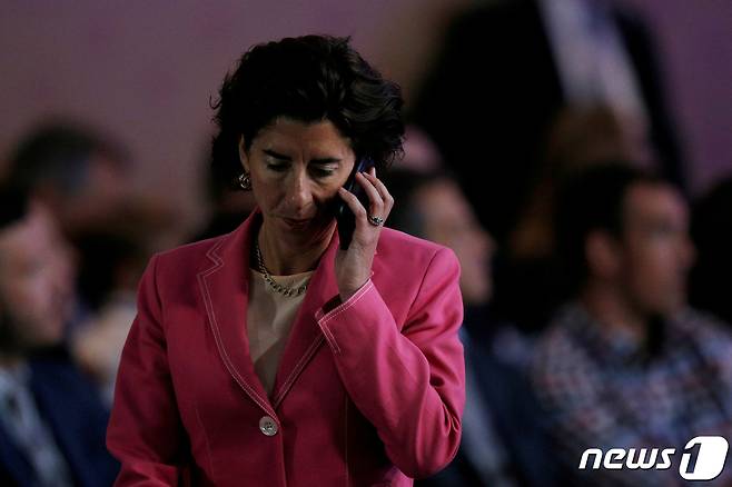 지나 라이몬도 미국 상무부 장관 /로이터=뉴스1