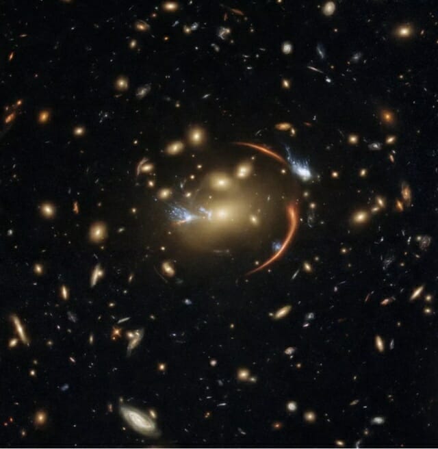 지구에서 약 100억 광년 넘게 떨어져 있는 거대 은하가 죽어있는 것을 연구진이 발견했다. (사진=ESA/허블/NASA)