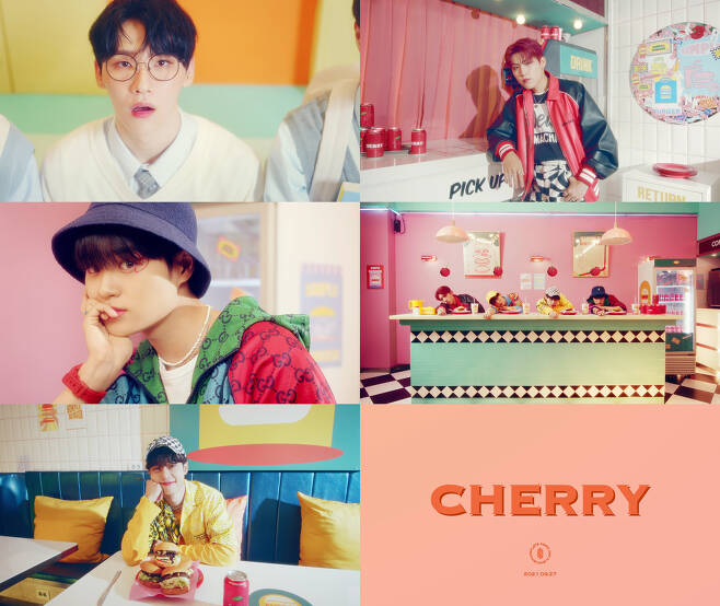 AB6IX (Abisix) released a music video Teaser for CHERRY (Cherry).Brand New Music released a Teaser video for the AB6IXs second full-length album MO COMPLETE, the title song CHERRY, which will be released on the 27th through the official SNS channels of AB6IX on September 24.AB6IX in the video of the high-teen mood caught the eye with bright energy.In the Teaser video, which shows retro sensibility and bright and colorful color, the AB6IX members sat side by side in uniforms from the beginning and focused their attention on the charming charm reminiscent of the youth movie protagonist.In particular, the second half also features a refreshing performance of the AB6IX table, which is relaxed and full of personality, in line with the addictive and exciting punk sound.The title song CHERRY is a punk pop track created by Lee Dae-hwi and Brand New Musics New Wave producer On the road, and Park Woo-jins delicious rap making has been added to complete with AB6IXs unique color.