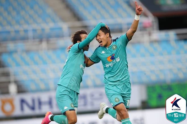안산 그리너스 송주호. (한국프로축구연맹 제공) © 뉴스1
