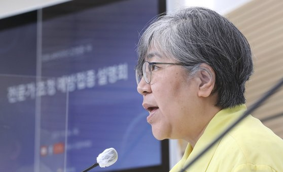 정은경 질병관리청장. 연합뉴스