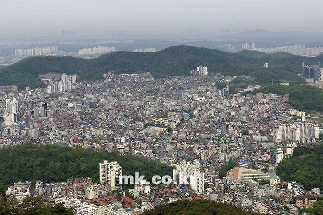 서울 서대문구 주택밀집지 모습. 본 기사와 관련 없음. [사진 = 강영국 기자]