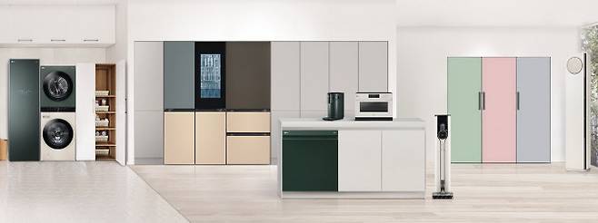 LG전자의 공간 인테리어 가전 ‘LG 오브제컬렉션’(사진=LG전자)