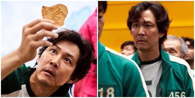 배우 이정재는 '오징어게임' 성기훈 역으로 악역이 아니어도 매력적으로 보일 수 있다는 것을 보여줬다. /사진=넷플릭스 인스타그램