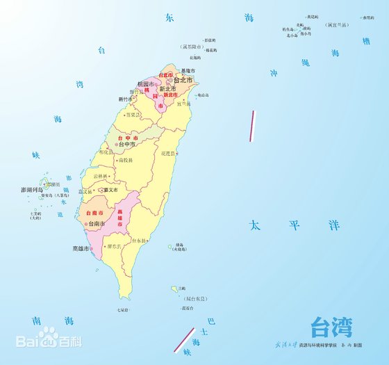 대만이란 이름은 옛날부터 대만 남부에 살던 소수민족 '타이워완'에서 유래했다는 설이 가장 유력하다. [중국 바이두 캡처]