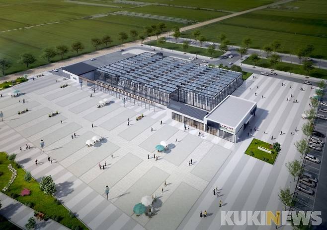 순천만가든마켓 조감도 (순천시 제공)