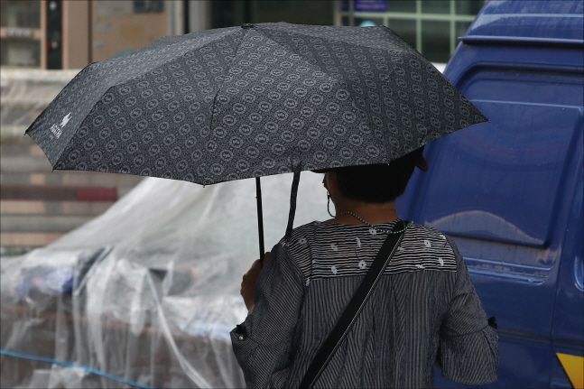 서울 성북구 지역에 비가 오고 있다. (자료사진)ⓒ데일리안 홍금표 기자