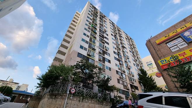 서울 중랑구 면목동에 있는 용마한신1차아파트 전경. /백윤미 기자