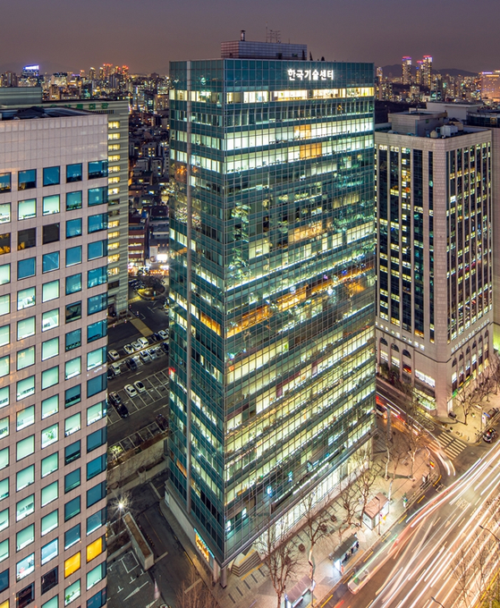 Korea Technology Center building in Yeoksam-dong, Gangnam District, southern Seoul, is the third building to list on Kasa Korea's mobile trading platform on Sept. 30 [KASA KOREA]