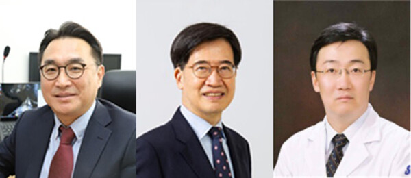 왼쪽부터 성학준·박중원·최동호 교수. 한국화이자제약 제공