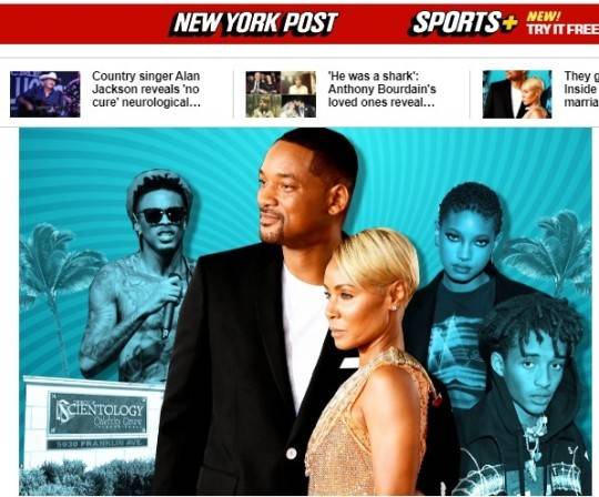 윌 스미스, 제이다 핀켓 스미스. 뉴욕포스트 캡처