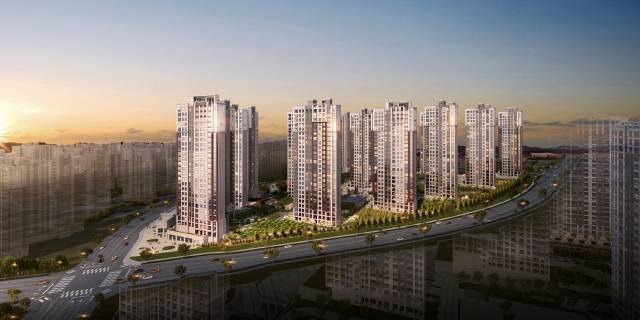 오송역파라곤센트럴시티2차투시도./사진=동양건설산업