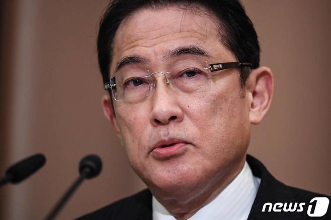 기시다 후미오 일본 자민당 신임 총재. © 로이터=뉴스1
