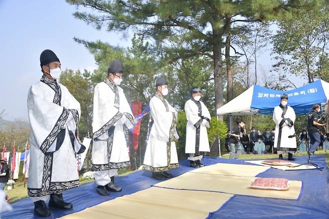 제67회 백제문화제 유왕산 추모제.(2)