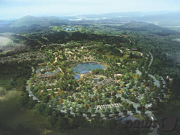 제주시 조천읍 선흘2리 '제주동물테마파크' 조감도.© 뉴스1