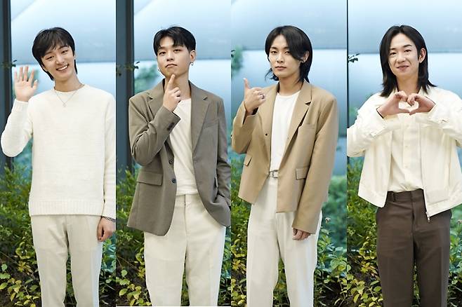 왼쪽부터 시네마 기탁, 김슬옹, 변정호, 임윤성. JTBC 제공