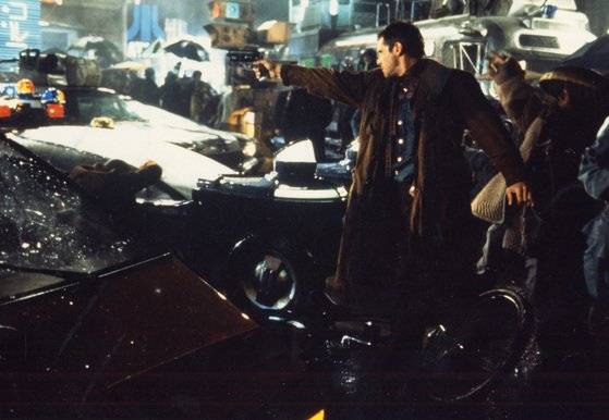영화 '블레이드러너'의 한 장면.