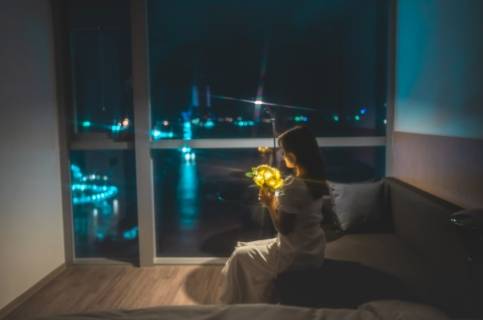 밤이 되면 아름다운 야경이 펼쳐진다. / 제공 = 페어필드 바이 메리어트 부산 송도 비치.