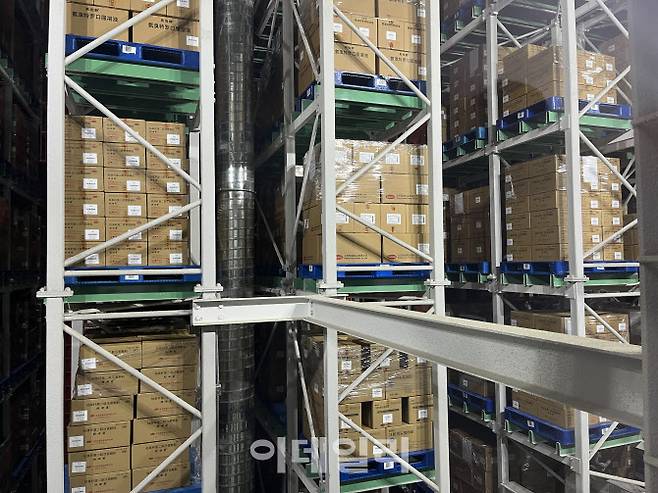 자동화 물류 창고. 사진=신정은 기자