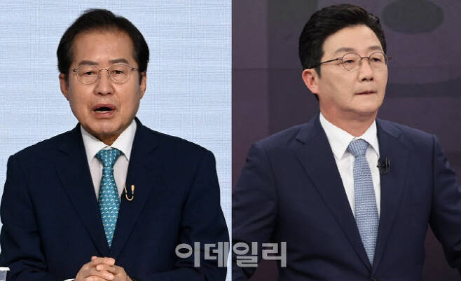 홍준표 의원(왼쪽), 유승민 전 의원(사진=이데일리DB,연합뉴스)