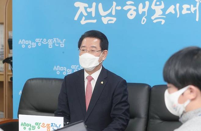 김영록 전남지사 "COP33 유치 역량 결집하겠다" [전남도 제공·재판매 및 DB 금지]