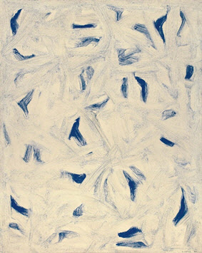 케이옥션 10월 경매에 출품되는 이우환 ‘동풍 S85080’(1985), pigment suspended in glue on canvas, 181.8×227.3cm(사진=케이옥션)