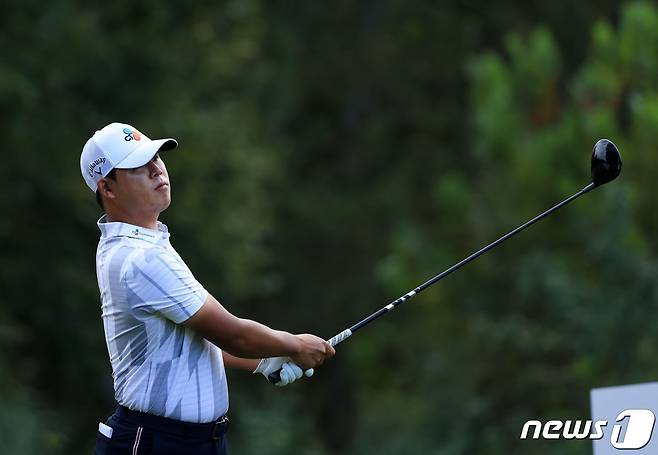 미국프로골프(PGA)의 김시우.  © AFP=뉴스1