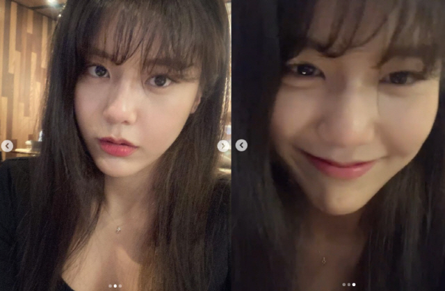Group AOA Hyejeong has revealed its current status.Hyejeong posted a picture on his SNS on the 21st, saying, Dongdong was beautiful for a long time. Beautiful day is makeup day.The photo shows Ms Hyejeong, who smiles confidently while perfectly setting her hair and makeup.Hyejeong then smiled as if to tempt, saying, Im pretty today, boys. Come on.AOA member Chan Mi, who saw this, laughed with cute jealousy, saying, What is it, who is beautiful to meet?