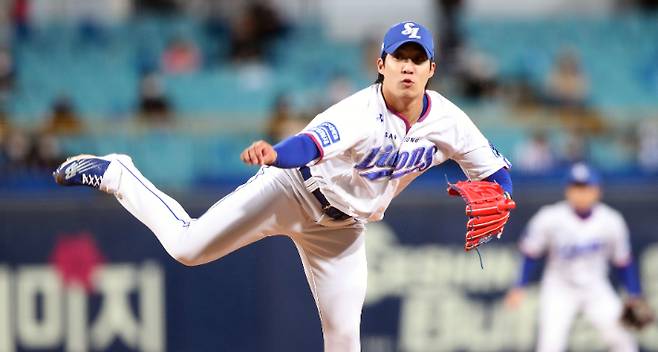 삼성 원태인. 연합뉴스