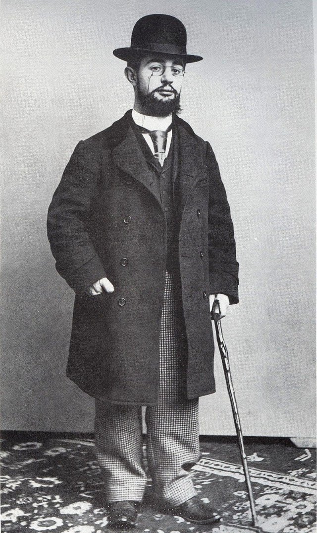 1894년의 앙리 드 툴루즈 로트렉.