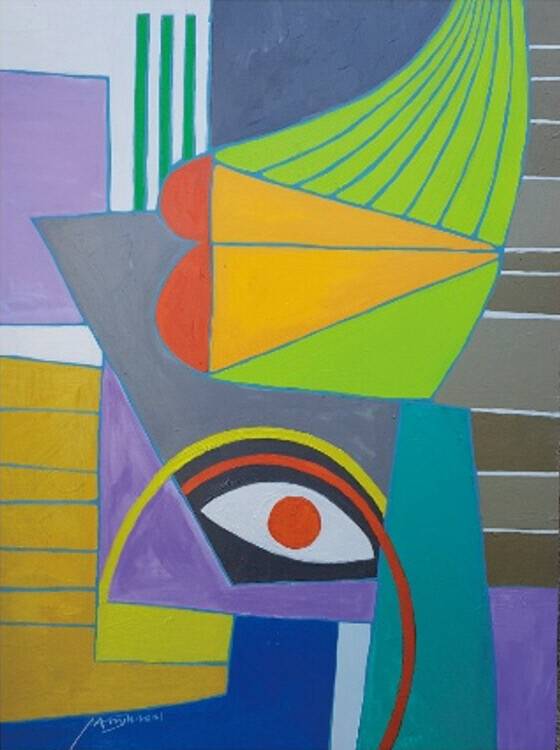 남진현 작가의 <역설(Paradox: Stranger than paradise)>연작 중 일부.