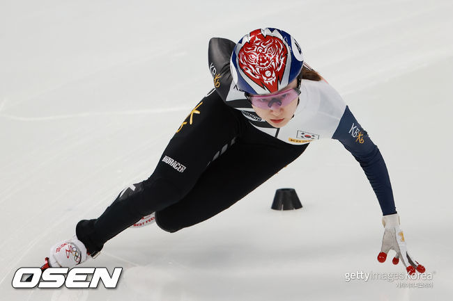 [사진] 최민정 2021/10/ 22 ⓒGettyimages(무단전재 및 재배포 금지)